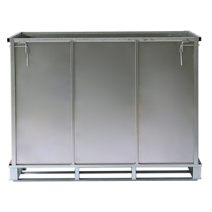 Lockable Bulk Foldable Container Collapsible IBC for Rubber and Chemical