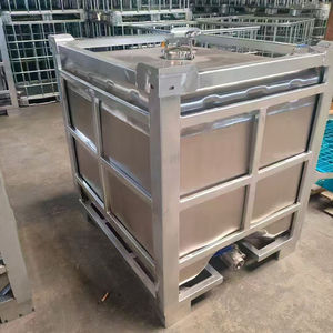 Heavy-Duty IBC Steel Tank 1200x1000x1150mm