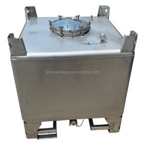 Customize 330 Gallon Chemical Transport Storage Steel IBC Tote Tank With UN Approval