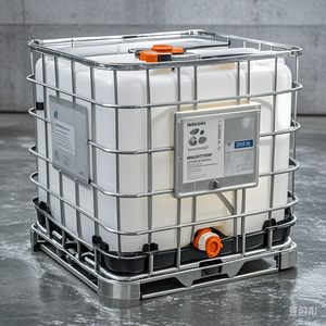 1000L Cube Intermediate Bulk Containers Foldable Paper IBC Liner Bags Liquid
