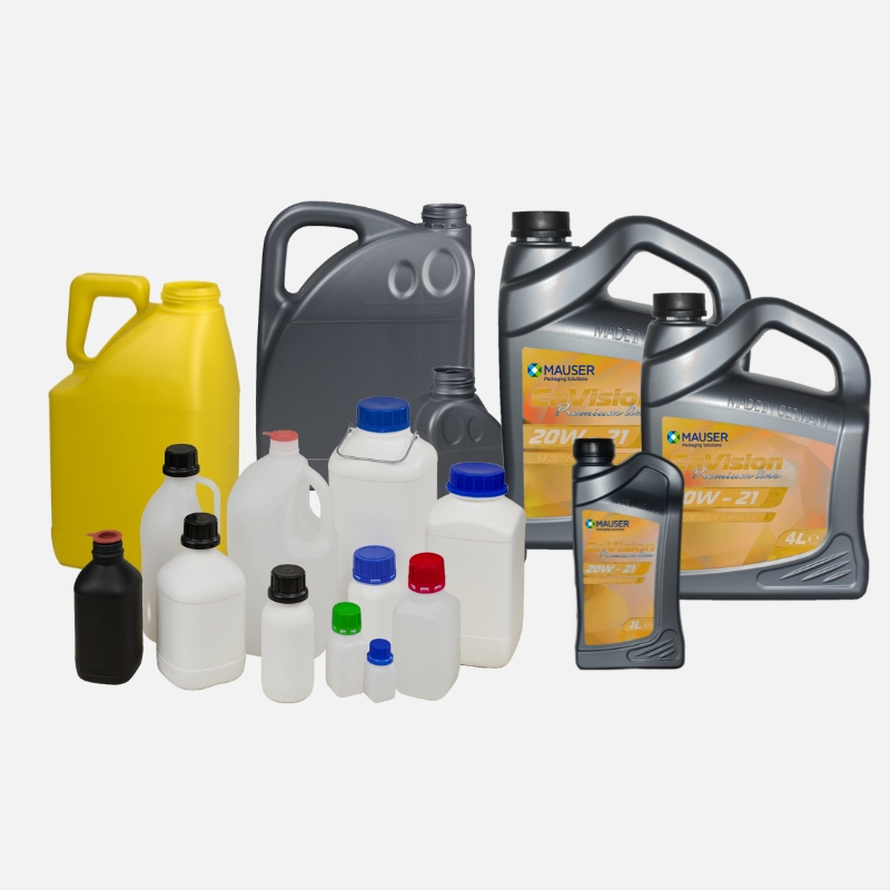 HDPE Plastic Bottles by Mauser