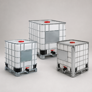 1000L HDPE IBC Tank with Steel Frame