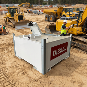 Sumac CE Certificated 1000L-20000L Self Bunded Fuel IBC Double Wall Carbon Steel Diesel Storage Tank