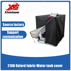 IBC Tank Cover Water-Resistant 210D Oxford Fabric With Silver Coating And Top Opening