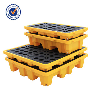 Plastic Chemical Storage Leakproof Spill Pallet