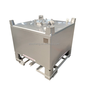Customized 200 Gallon 265 Gallon 330 Gallon Liquid Stackable Stainless Steel Intermediate Bulk Container IBC Tote Tank