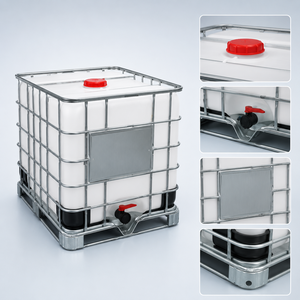 1200L HDPE Composite IBC Container with Steel Cage