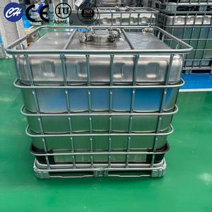 Corrosion Resistant 1000L Stainless Steel & HDPE Composite IBC