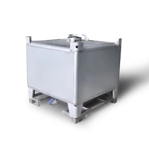 Factory Direct Sale 330 Gallon Chemical Transport Storage Steel IBC Tote Tank Customizable