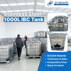 1000 Liters Stainless Steel IBC Storage Tank Food Grade